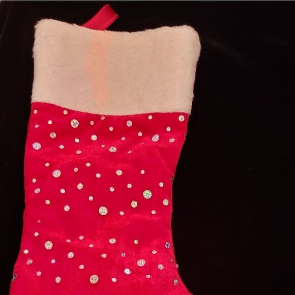 NWT Vintage Avon Sparkly Christmas Stocking - Picture 2 of 4